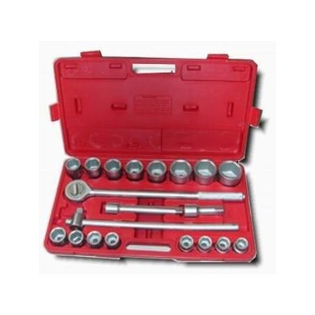 21 unités de clés à rochet 3/4 '' en acier