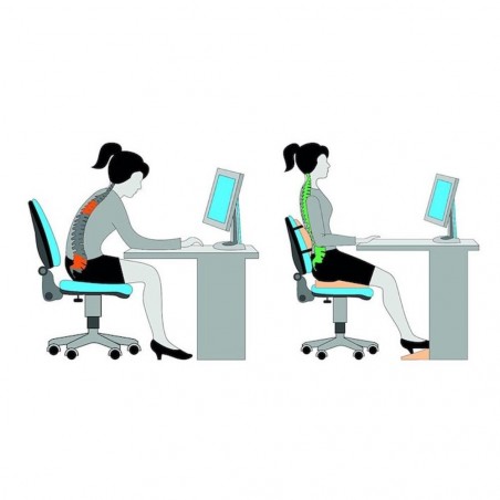 90037 Coussin améliore la posture élimine la fatigue et la douleur cervicale