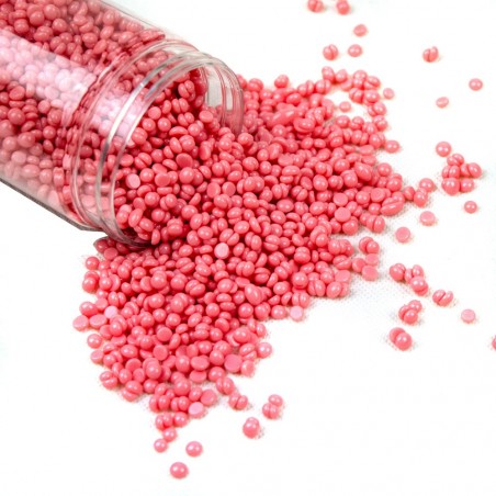 120015 Cire à épiler en grains pour chauffe-cire ROSE sans bandelettes