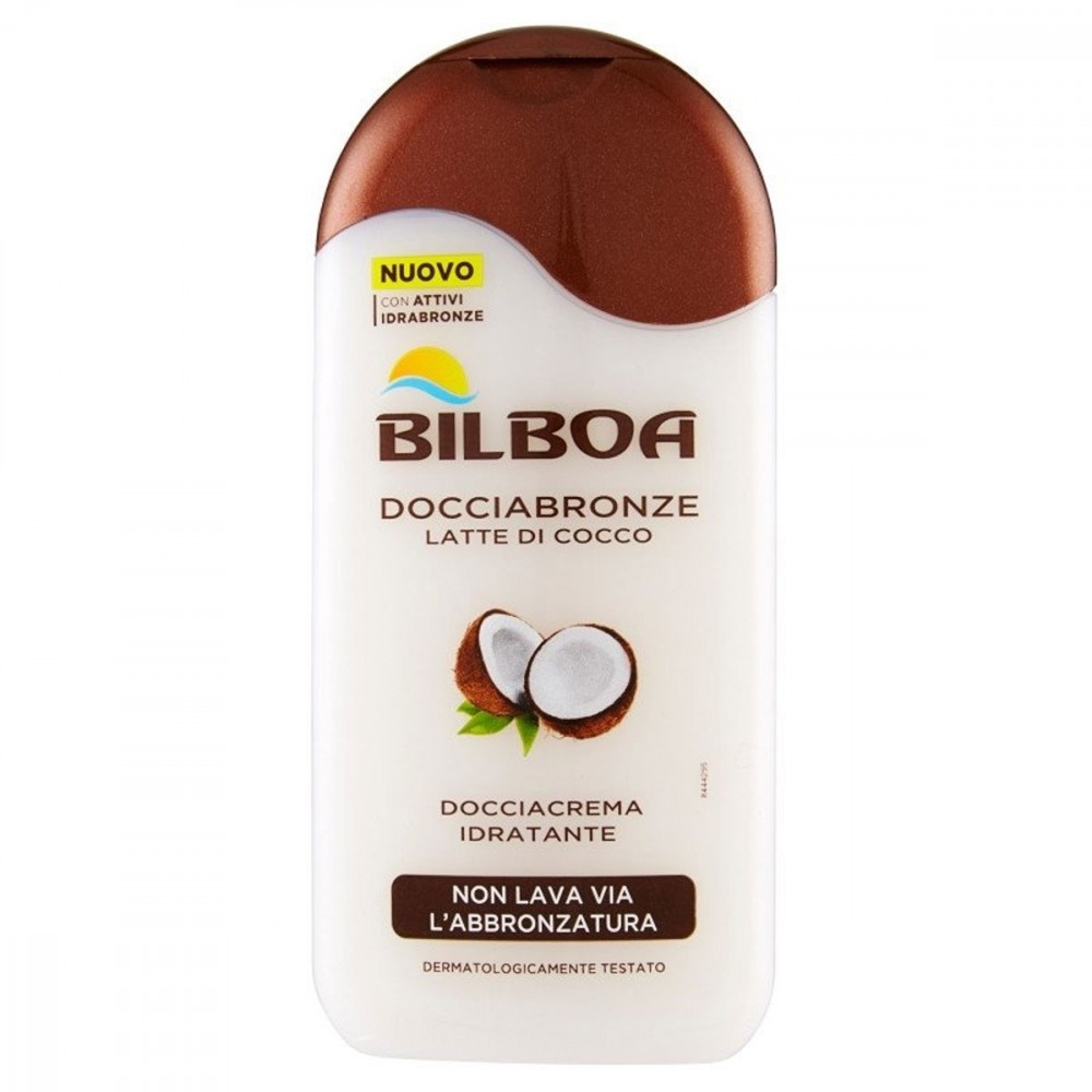 Pack de 6x Lotion Bilboa lait de coco après la douche 250 ml