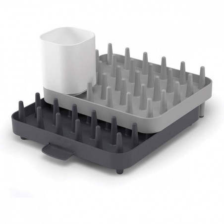 345681 Egouttoir pour vaisselles et couverts 3-1 haute capacité, gain d'espace