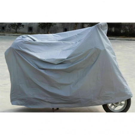 168782 Housse moto universelle en polyéthylène 240x140cm, imperméable