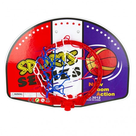 3012 Set de basketball pour enfants Sport Series Panier pliable avec mini-ballon