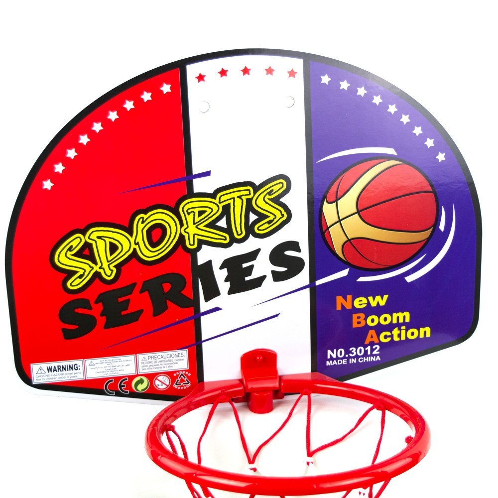 3012 Set de basketball pour enfants Sport Series Panier pliable avec mini-ballon