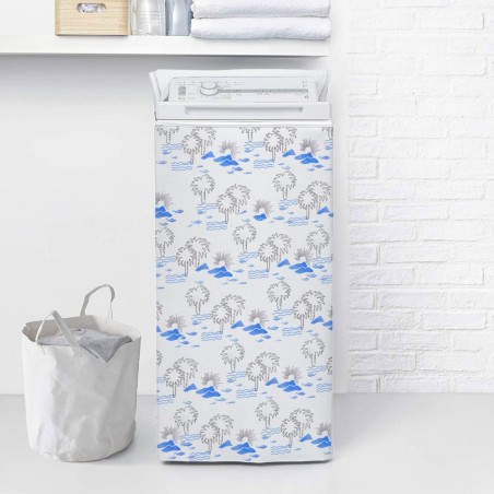 028360 Housse avec fermeture éclair pour lave/sèche-linge ouverture par le haut