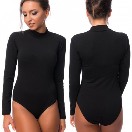 VKA37 Pack 3 Body femme DARIA manches longues et col haut intérieur polaire