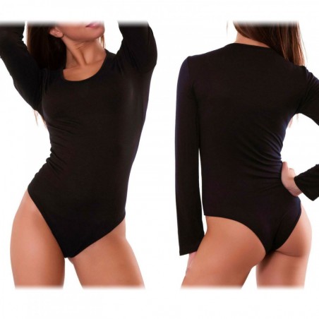 VKA36 Pack 3 body CRETA à manches longues et col rond et intérieur polaire