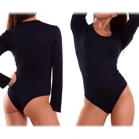 VKA36 Pack 3 body CRETA à manches longues et col rond et intérieur polaire