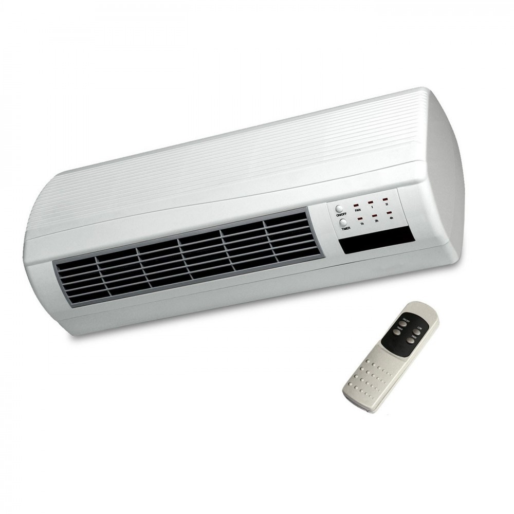 TCP3500 Ventilateur chaud/froid mural programmable MASTER télécommande 2000W