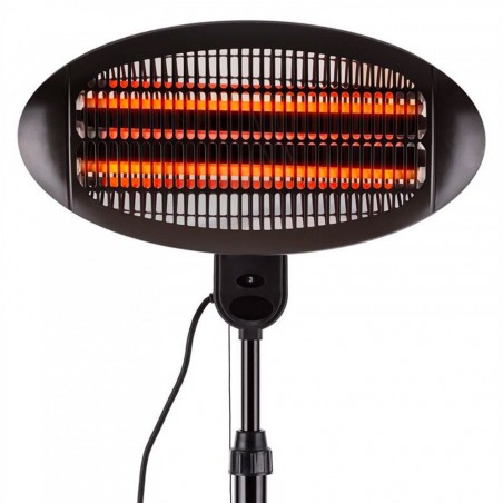 PH09EL Radiateur électrique à quartz halogène infrarouge étanche IP34 2000W