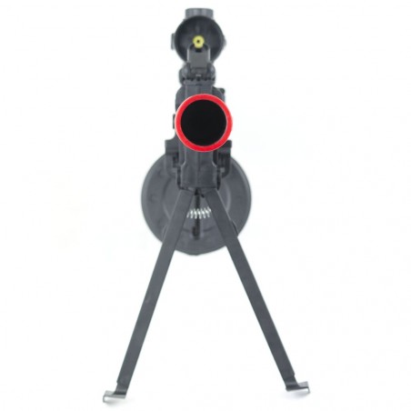 187255 AK338 BB Jouet Fusil de précision de 6mm et viseur laser avec balles