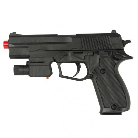186878 Pistolet-jouet pour enfants P220 viseur à LED et balles incluses