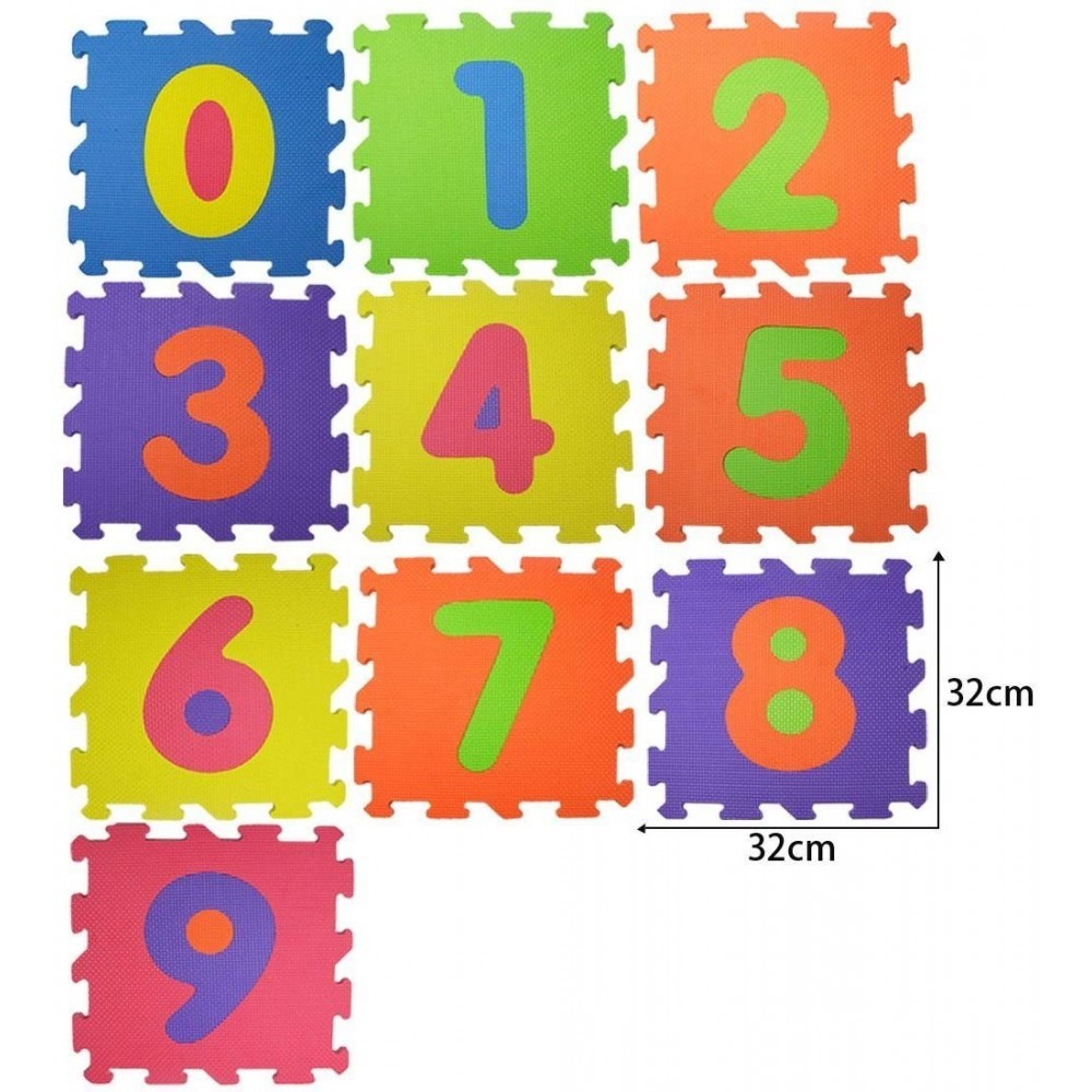 BricoBravo tapis de puzzle modulaire de 9...