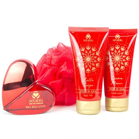 572637 Coffret surprise SETABLU SECRET D'INDE 4 en 1 crème, lait et éponge