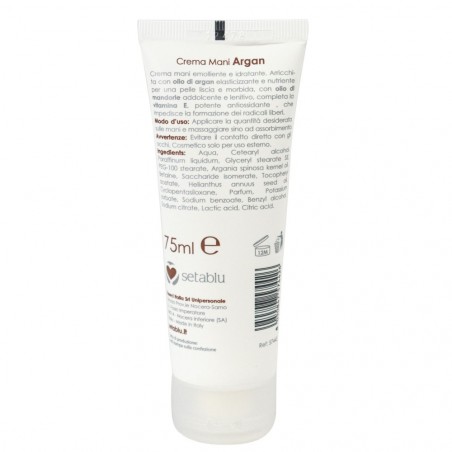 574426 Crème mains adoucissante Setablu extrait d'argan VIT E huile d'amande