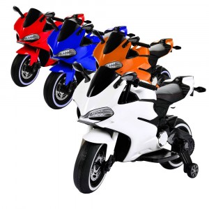 B39326 Moto sportive électrique pour enfant BKT lumières...