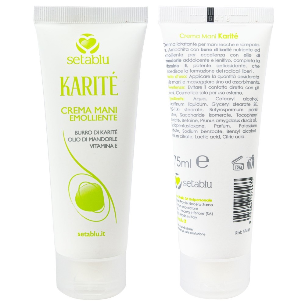 574433 Crème pour les mains Setablu adoucissante au beurre KARITÈ et VIT E