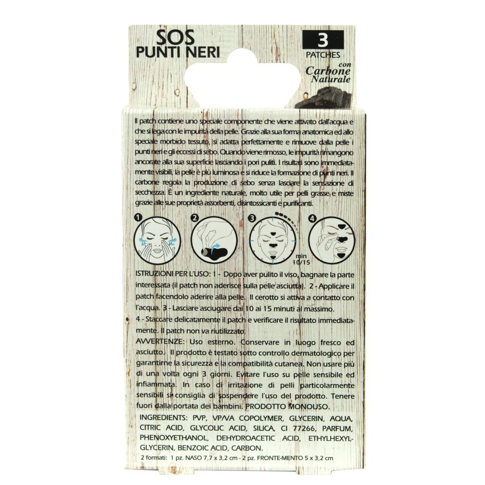 939176 3 patchs de carbone UNISEXE SETABLU pour...