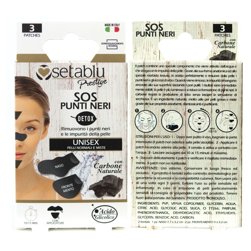 939176 3 patchs de carbone UNISEXE SETABLU pour...