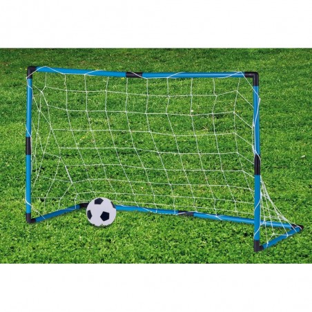 Portería infantil de futbol con marco de plástico y pelota incluída PEN@LTY ZONE 96x42x64 cm Portería infantil de futbol con marco de plástico y pelota incluída PEN@LTY ZONE 96x42x64 cm
