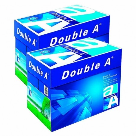 015430 Pack 10 Paquets de 500 feuilles de 80 GR A5 Double A Premium impression