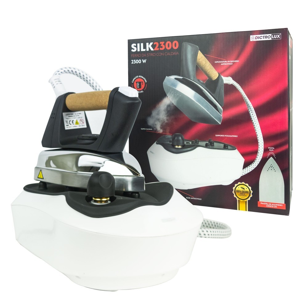 Fer à repasser SILK2300 Dictrolux 2300 W avec vapeur verticale continue