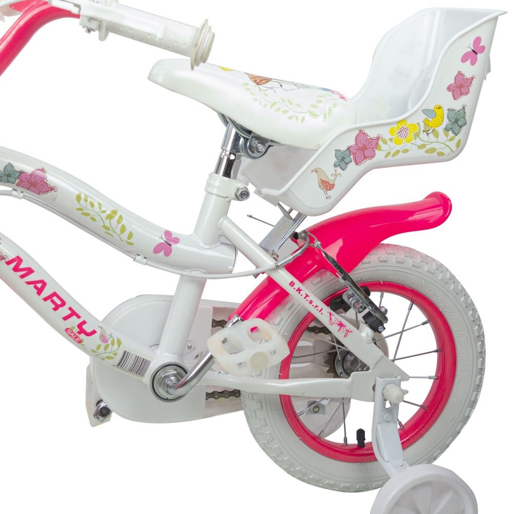 Vélo fille BKT MARTY taille 8" 2-5 ans avec...