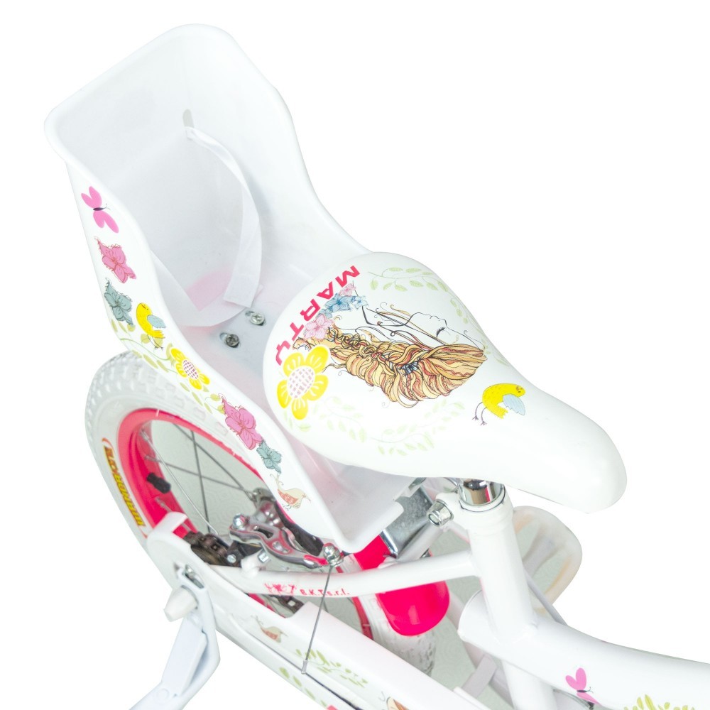 Vélo fille BKT MARTY taille 14" 3-6 ans avec...