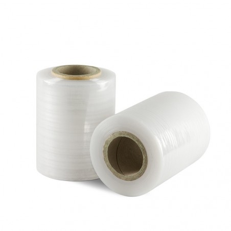 Pack 48 rouleaux Film transparent extensible manuel 300gr h12 cm 23 m