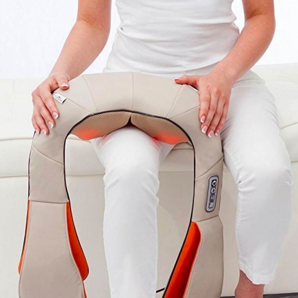 Masseur de Cou Pétrissage Fonction Thermique...