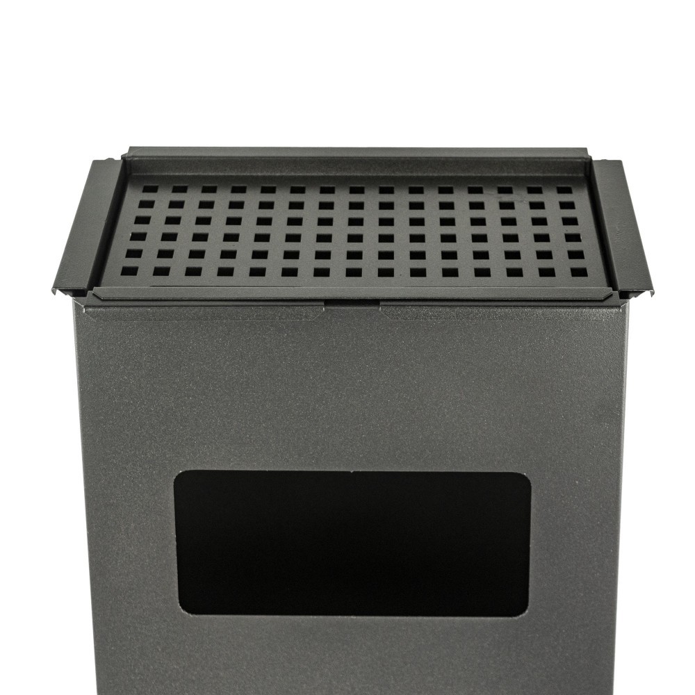 Cendrier en fer Iron Grey 830.B 33x18x70cm avec...