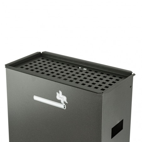 Cendrier vertical en fer ARTIGIAN FERRO 830.A 33x18x70cm