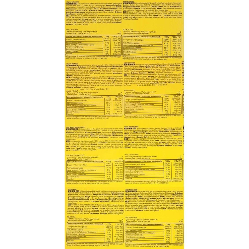 Calendrier de l'Avent de Noël Assortiment Mixte...