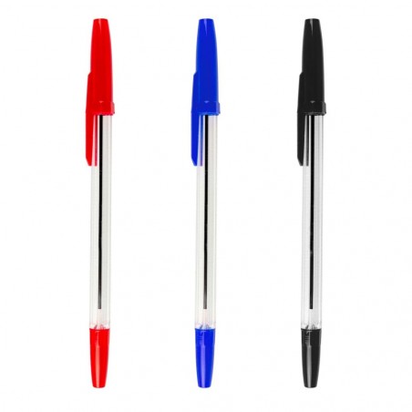 Pack 50 stylos et 100 rouleaux de papier thermique 57mmx30mt 12mm 55gr