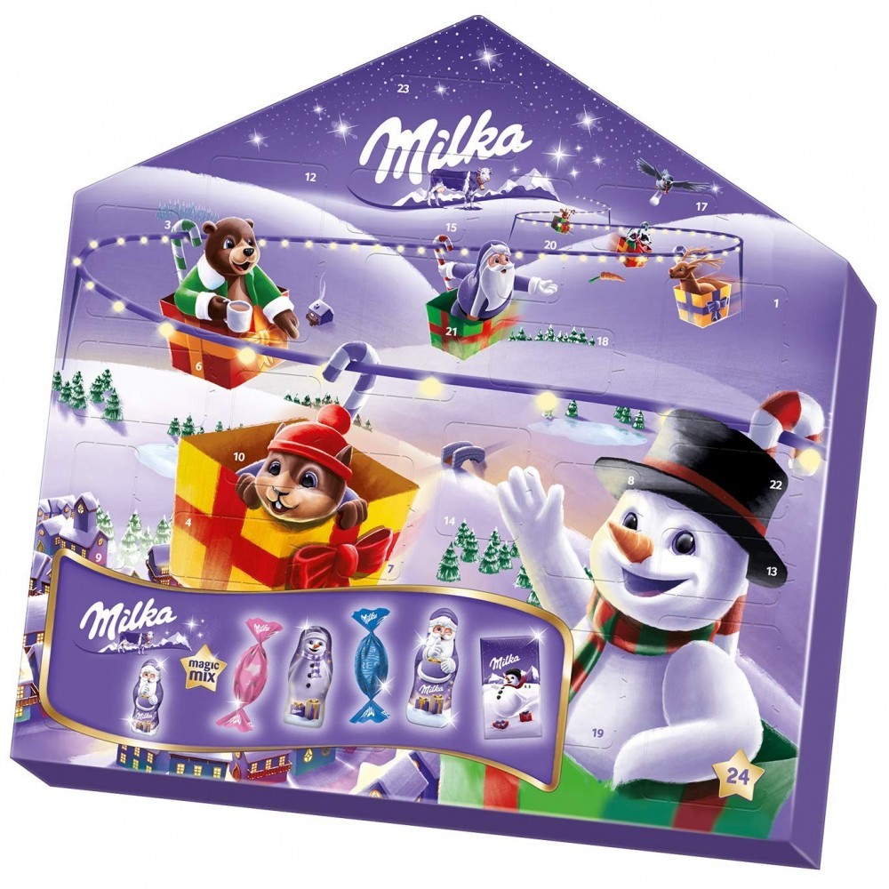 Calendrier de l'Avent Milka Magic Mix 204 gr au...