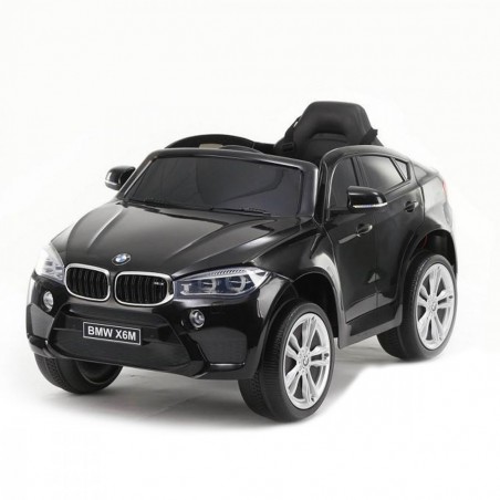 B80153 Voiture électrique pour enfants BMW X6M SIMPLE 12V télécommande RADIO FM