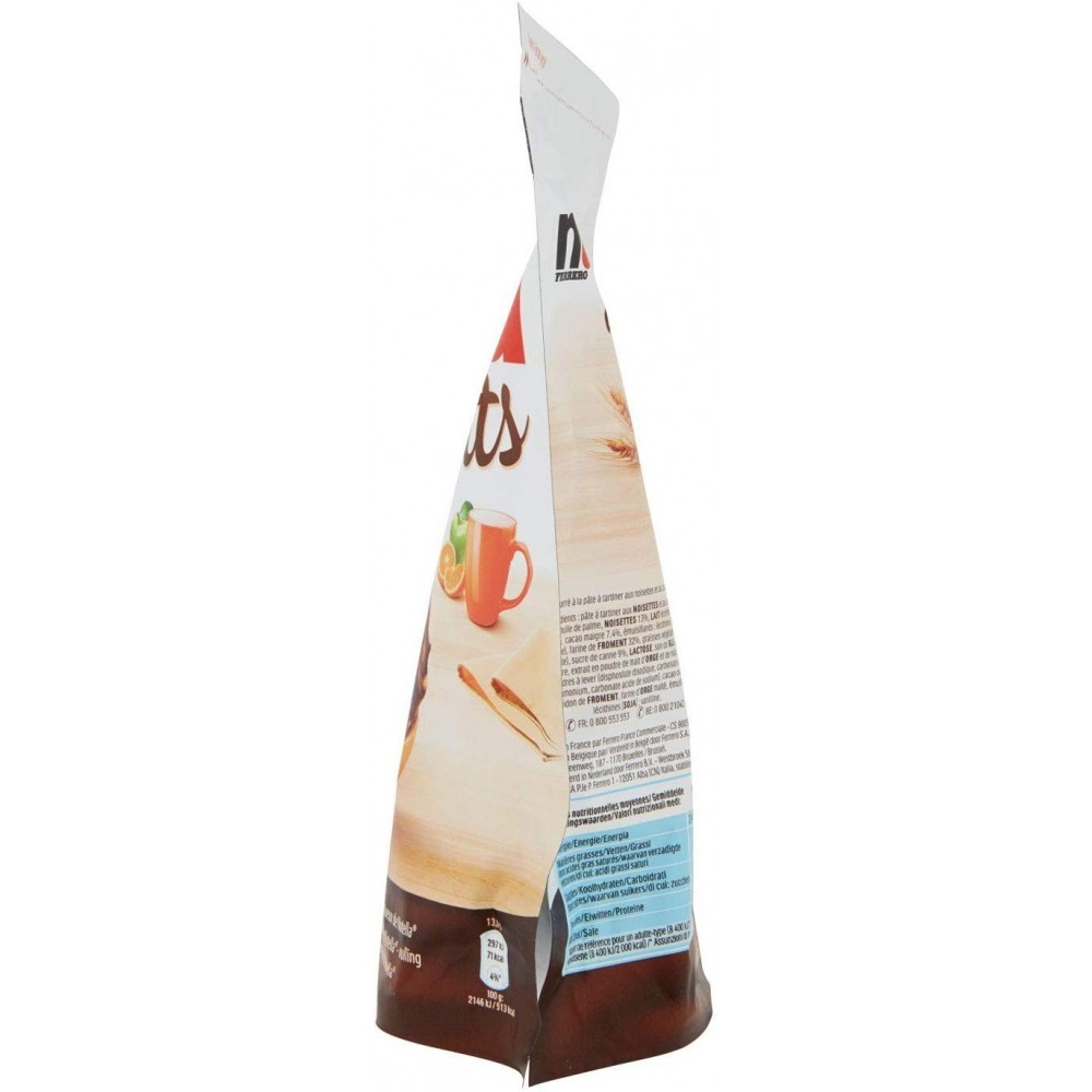 Biscuits Ferrero Nutella croustillants au cœur...