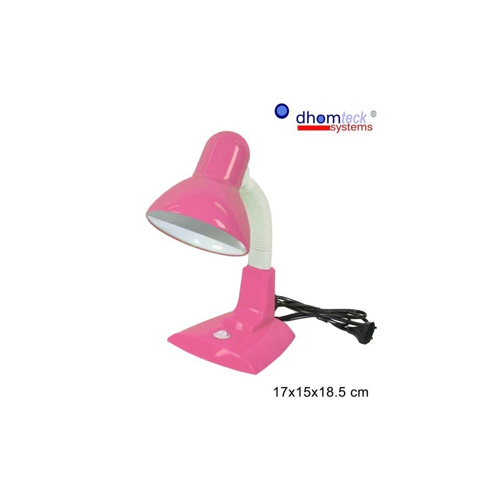 Lámpara de mesa con brazo ajustable y pantalla de aluminio E27 - DHOMTECK 
