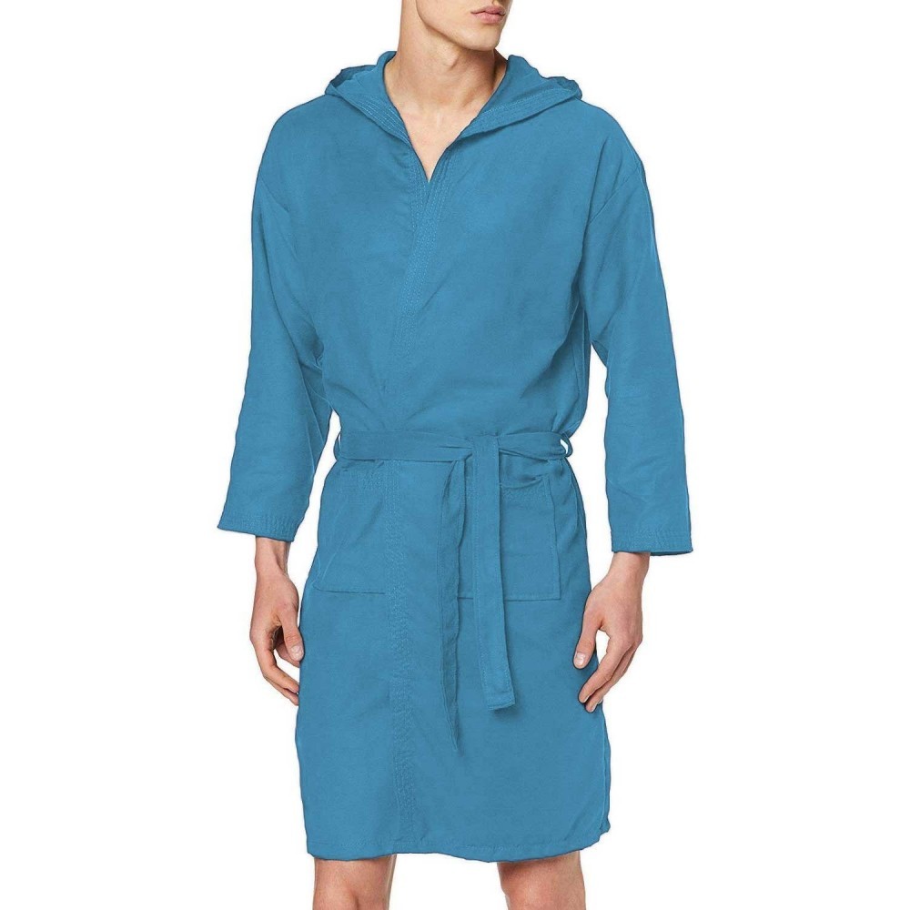 270635 Peignoir en microfibre brodé Notte di...