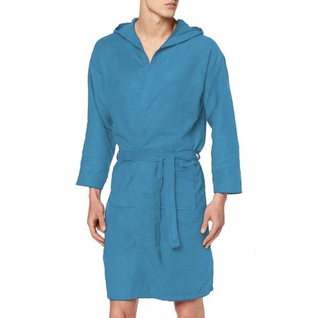 270635 Peignoir en microfibre brodé Notte di Luna séchage rapide unisexe