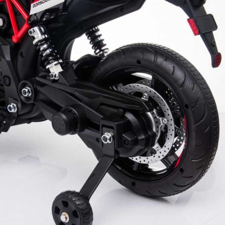 LT909 Aprilia Dorsoduro 900 EVA moto électrique enfants avec lumières et sons