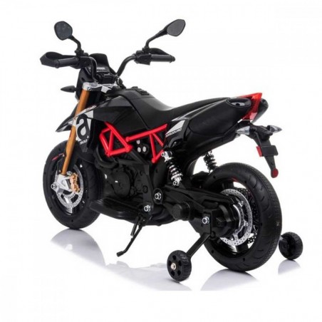 LT909 Aprilia Dorsoduro 900 EVA moto électrique enfants avec lumières et sons