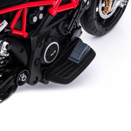 LT909 Aprilia Dorsoduro 900 EVA moto électrique enfants avec lumières et sons