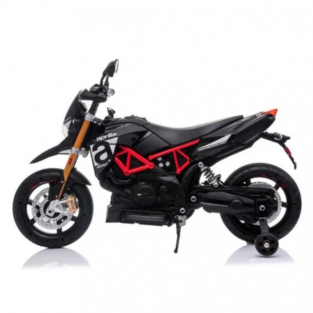 LT909 Aprilia Dorsoduro 900 EVA moto électrique enfants avec lumières et sons