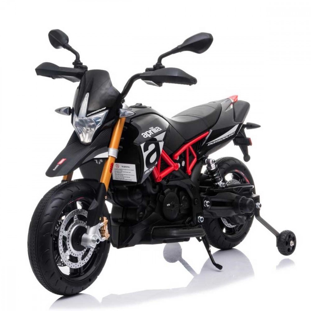 LT909 Aprilia Dorsoduro 900 EVA moto électrique enfants avec lumières et sons