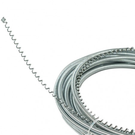 712621 Déboucheur à manivelle 5 mm x 3 m poignée rotative et spirale