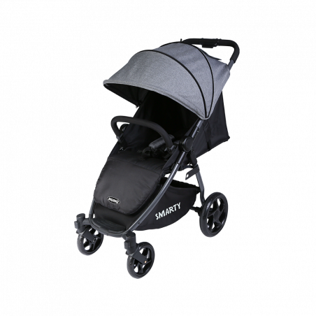 BK-736 NUNU 'SMARTY Poussette pliante pour bébé totalement inclinable en landeau