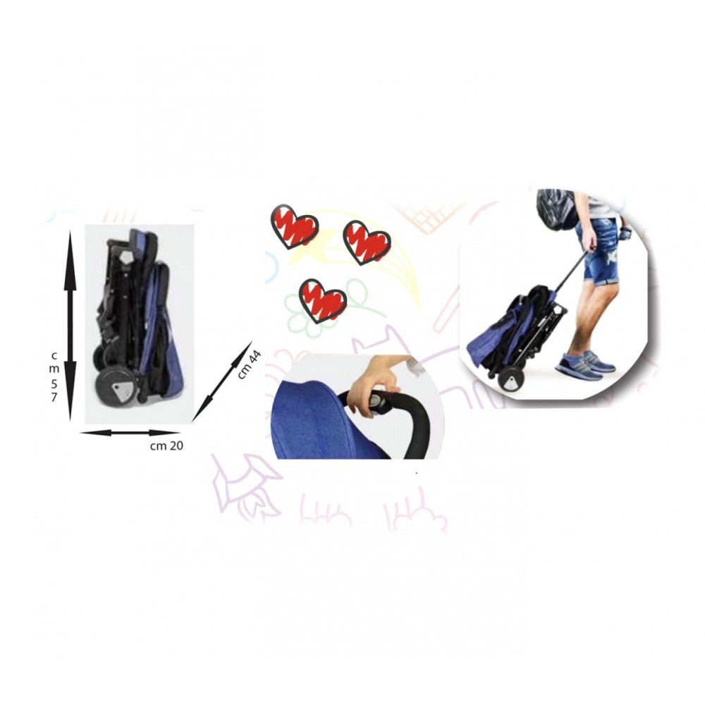 K-B426-BG NUNU 'SMALL poussette pliable...