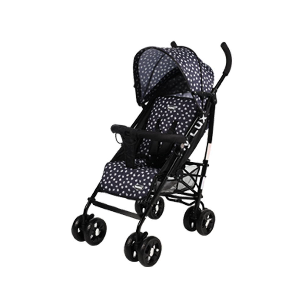 B632-SH Poussette bébé NUNU 'Fly Lux avec porte-objets 79x48.5x105 cm