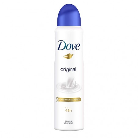 Pack de 3 déodorants Dove ORIGINAL spray  48h 150ml hydratant